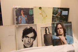A lot of eight James Taylor records - SSW interest - viewing recommended