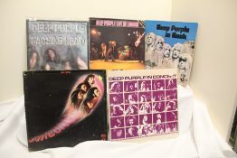 A lot of fourteen albums by Deep Purple - an instant collection of highly recommended music on offer