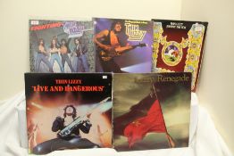 A lot of five albums by Thin Lizzy - from their classic period - viewing is recommended