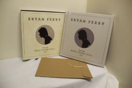 A Bryan Ferry - live at the Royal Albert Hall - mint triple album set with all relevant inners - a