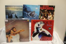 A nine album lot of classic era Roxy Music titles - as in photos