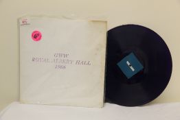 A Bob Dylan 66 ' Great White Wonder ' Private / Promo record -vinyl nice and clean - sleeve VG