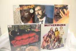 A Frank Zappa lot - eight albums in total - been stored for decades - condition is generally sleeves