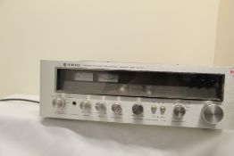 A vintage Trio KR 4070 AM/FM tuner - just the thing for searching for your favourite pirate radio