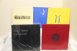A lot of five King Crimson albums - some with sleeves issues as in photos - same vendor as the first