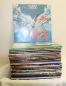 A forty album lot - rock , pop and more - some nice titles in here - viewing is recommended