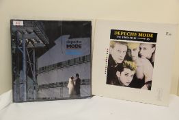 A two record Depeche Mode lot