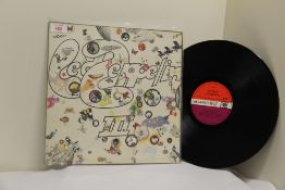 A Led Zeppelin III Atlantic UK Press