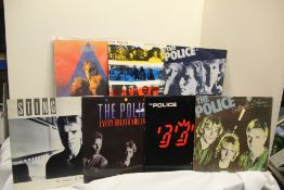 A lot of six albums by The Police / Sting - new wave interest
