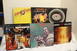 A selection of ten titles by Queen - some of their classic albums on offer here
