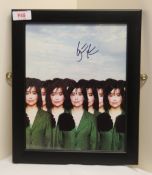 A Bjork 20 cm x 30 cm signed framed image , whilst we can't verify the signature it is of our