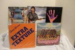 A six album lot of George Harrison titles - as in photos - Beatles interest