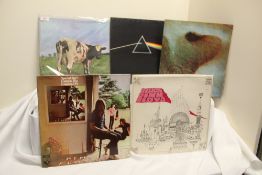 A lot of five Pink Floyd albums - some fantastic music on offer here and please feel free to come