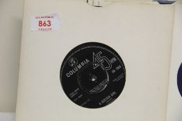 A lot of thirty 1960's singles with the Poets , John Mayall and The Yardbirds , ranging from VG