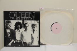 A private / promotional album by Queen - Rarities - condition is VG+/VG+ - there is some light