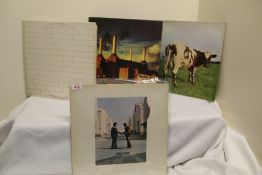 A lot of four classic Pink Floyd titles VG/VG or better - we recommend you come and view in person
