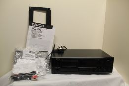 A Denon DRM 595 Boxed cassette player - appears nevernto have been used