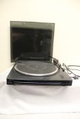 A Kenwood P25 Turntable - boxed