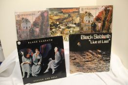 A Black Sabbath lot as per photos - rock / metal interest - total on offer is 10