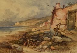 William Carter (19th/20th Century School), watercolour, 'Robin Hoods Bay', Yorkshire, signed to