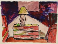 Bob Dylan (b.1941, American), print on giclee, 'Carbondale Motel', hand signed to the lower right,