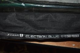 A collection of 5 course fishing rods including an Xtra flexx by Fladen. A Fladen Eco bass predator,