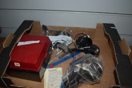 4 x Mitchell Garcia spinning reels 3 x 300 one in original box with instructions and a mitchell 810