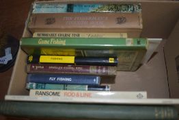 A small selection of fishing related books