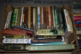 A box of natural history books