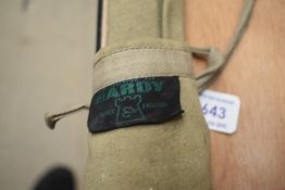 A Hardy Neo cane 2pc #7 10ft Glen Cassley fly rod in original soft sleeve