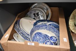 Eight assorted display plates including Wedgwood Country Days series, Royal Doulton Village Life