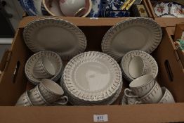 A Johnson Brother's 'Dreamland' part dinner/tea service, comprising of forty seven pieces.