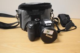 A Kodak PixPro AZ421 digital camera and case