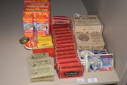 A group of early 20th century Ever-ready safety razors (boxed) together with Genuine Gillete