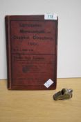 An early 20th Century directory for Lancaster, Morecambe, and District, dated 1901, and an LMS