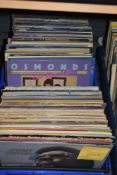A selection of 120 mixed LP records of mixed genres, artists including Jimmy Ruffin, Dolly Parton,