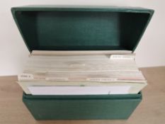 FRANKLIN MINT, 1978-80 COLLECTION OF FLOWERS OF THE WORLD COVERS IN BOX Box with in the region of 80