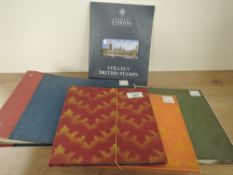 GB & COMMONWEALTH RANGE OF ALBUMS, OMNIBUS ETC + SG GB CAT 2021 Group of four albums two with GVI