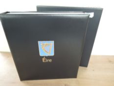 IRELAND 2008-19 IN DAVO ALBUM + CASE, WITH NR COMPLETE MNH COLLECTION Fine Davo album with case, and