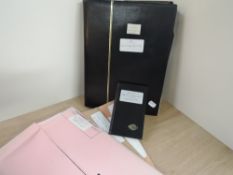 GB COLLECTION IN ALBUM AND FOLDERS QVIC-QEII MINT AND USED Hefty stockbook with large dedinitives