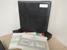 UNITED NATIONS - MODERN COVER AND STAMP COLLECTION IN 2 VOLUMES + YEAR PACKS Couple of Lindner