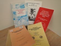 BOOKS: 6 PUBLICATIONS ON VARIOUS SUBJECTS/LOCATIONS INCLUDING TIN CAN MAIL, POSTAL MARKINGS ETC