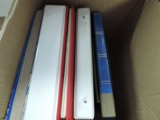 AUSTRALIA CANADA & COMMONWEALTH BOX WITH 5 COLLECTIONS ALL ERAS Box with 5 mixed collections to