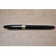 A Sheaffer Statesman snorkel fill fountain pen in black with broad band to white spot cap having - Image 3 of 3