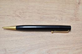 A Mabie Todd & Co Fyne Poynt propelling pencil in black