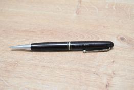 A Mabie Todd & Co Fyne Poynt propelling pencil. Inscribed
