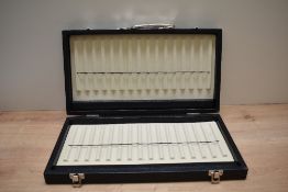 A thirty pen hard carry case