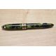 A Sheaffer Lifetime Balance Petite lever fill fountain pen in marine green with white spot, ring top - Image 3 of 3