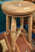 A traditional joined stool