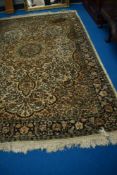 A traditional Belgian style carpet square/rug, approx. 285 x 188cm